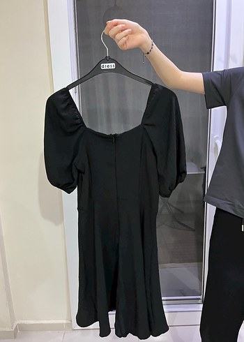 Trendyol & Milla Düğmeli Siyah Kadın Elbise