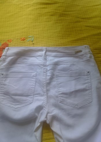 38 Beden Beyaz KadınPantolon