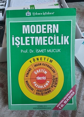 Modern İşletmecilik kitabı