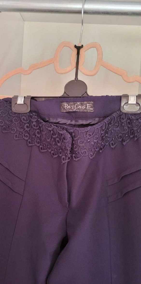 lacivert kadın pantolon - Görsel 2