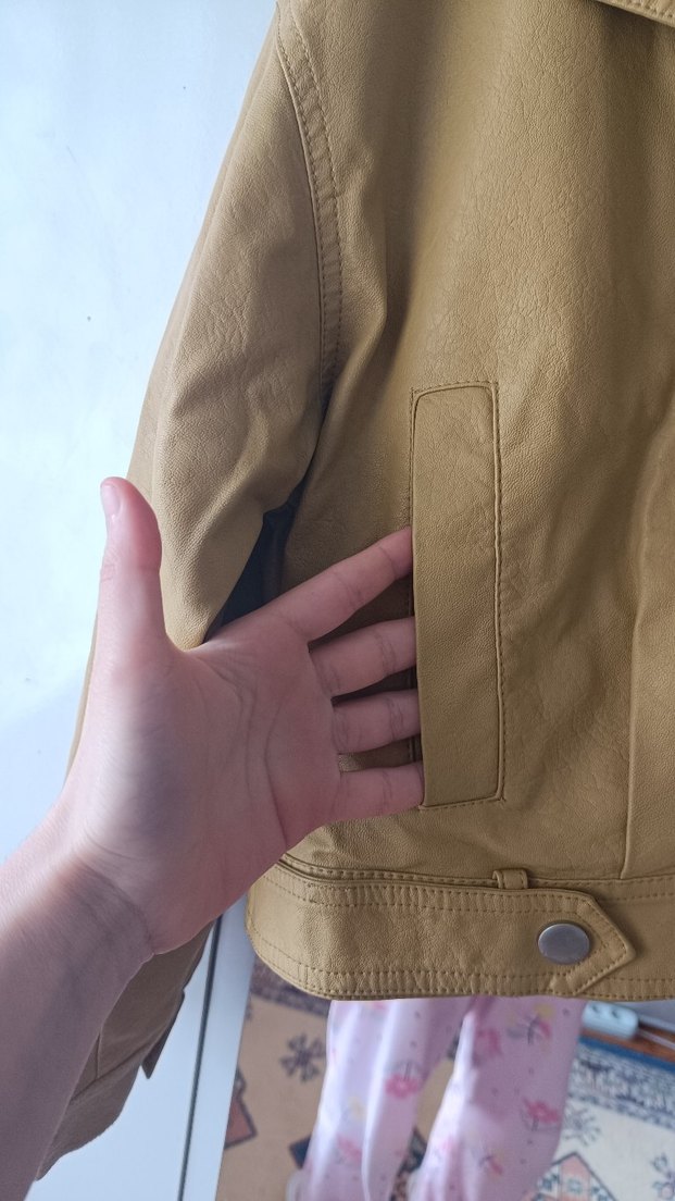 koton deri ceket - Görsel 4