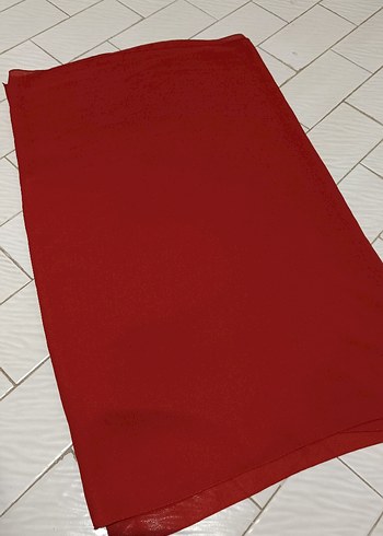 kiremit rengi caz şal - Görsel 3