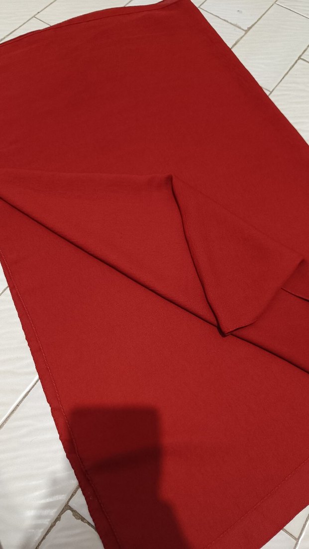 kiremit rengi caz şal - Görsel 2