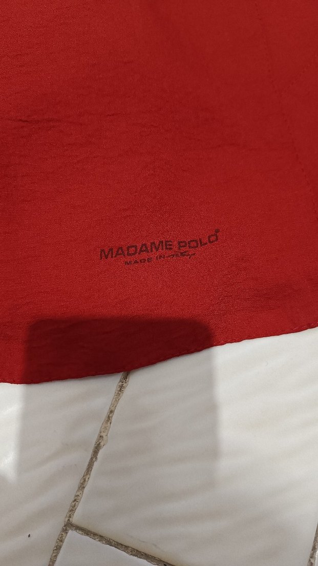 kiremit rengi caz şal - Görsel 4