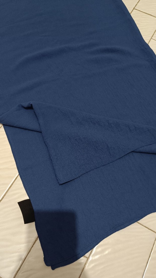 mavi caz şal - Görsel 3