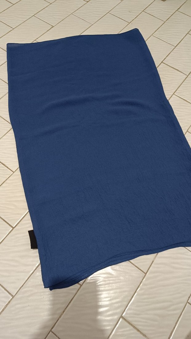 mavi caz şal - Görsel 2