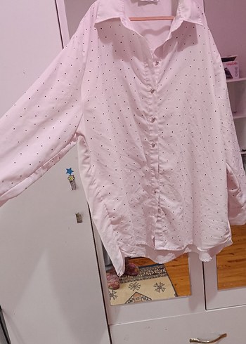 taşlı gömlek - Görsel 3