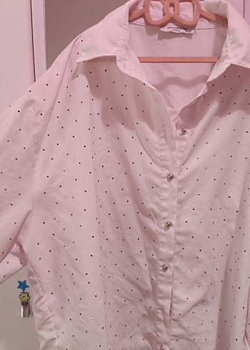 taşlı gömlek - Görsel 5