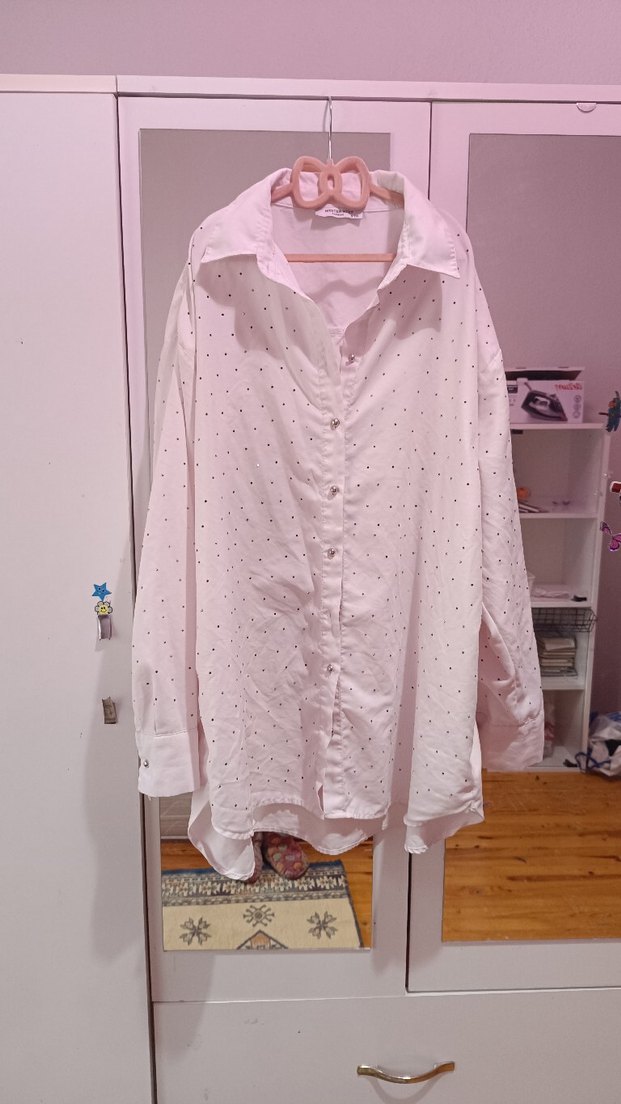 taşlı gömlek - Görsel 2