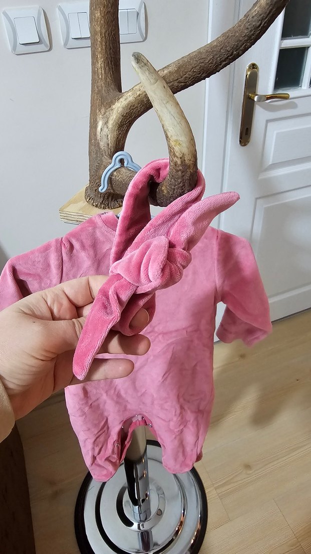 Pembe Fiyonklu Bebek Kız Tulum - Görsel 2