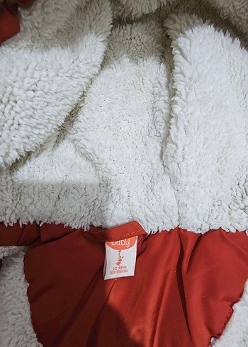 Turuncu Kürklü Erkek Çocuk Mont - Görsel 7