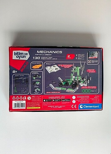 Clementoni Clementoni mekanik laboratuarı - helikopter ve tekne