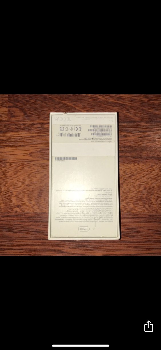 iPhone 7 32 gb Gold Kutusu - Görsel 3