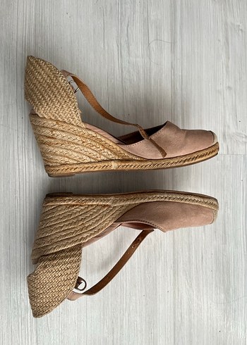 H&M Pudra Dolgu Topuklu Kadın Sandalet - Görsel 3