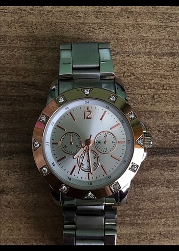 Avon Gri Rose Gold Metal Kadın Kol Saati - Görsel 3