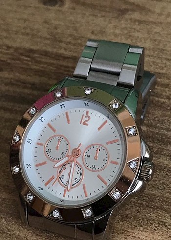 Avon Gri Rose Gold Metal Kadın Kol Saati - Görsel 6