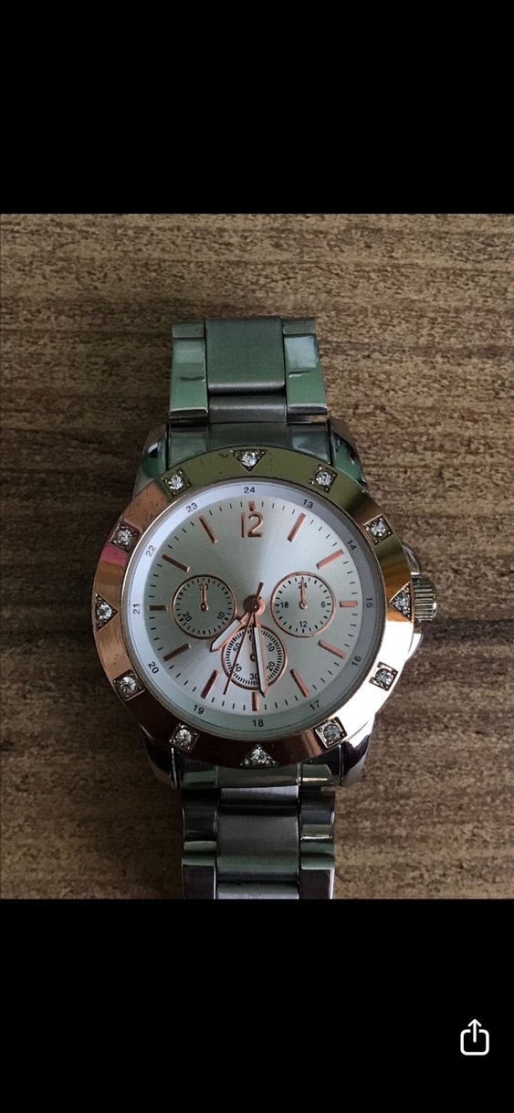 Avon Gri Rose Gold Metal Kadın Kol Saati - Görsel 3