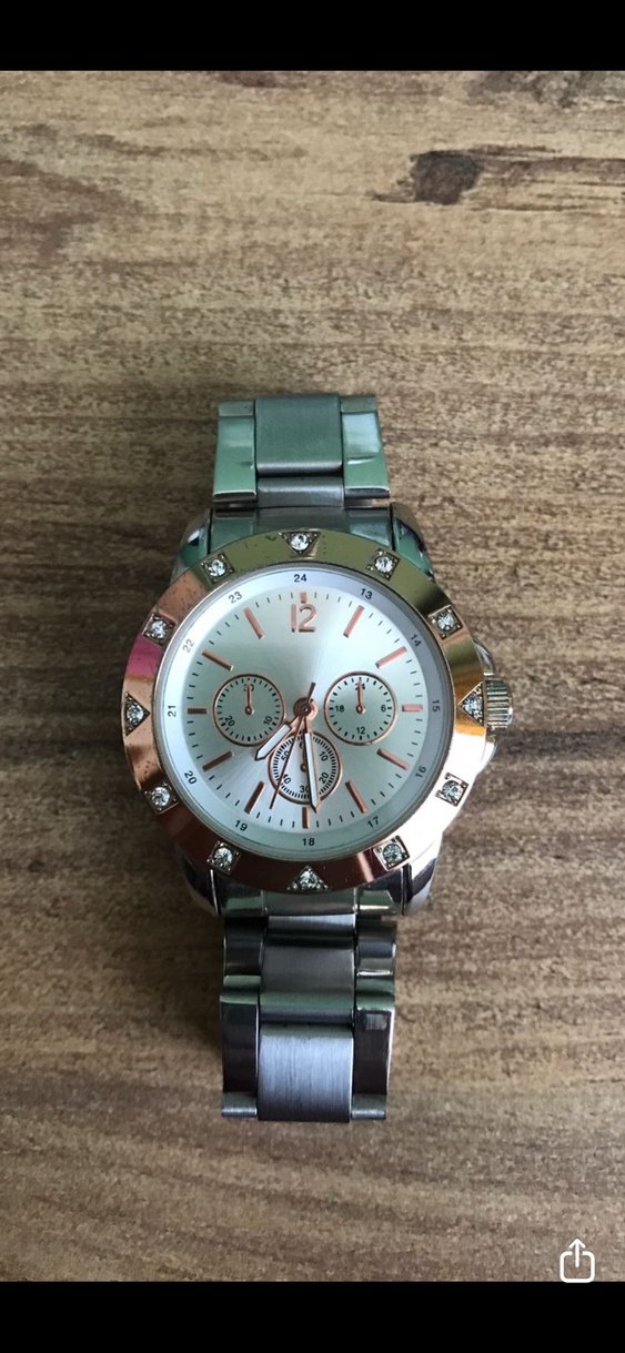 Avon Gri Rose Gold Metal Kadın Kol Saati - Görsel 2