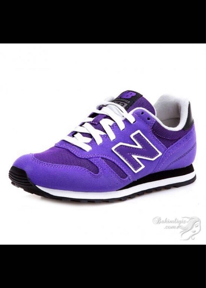 New balance 373 Mor Spor Ayakkabı - Görsel 2