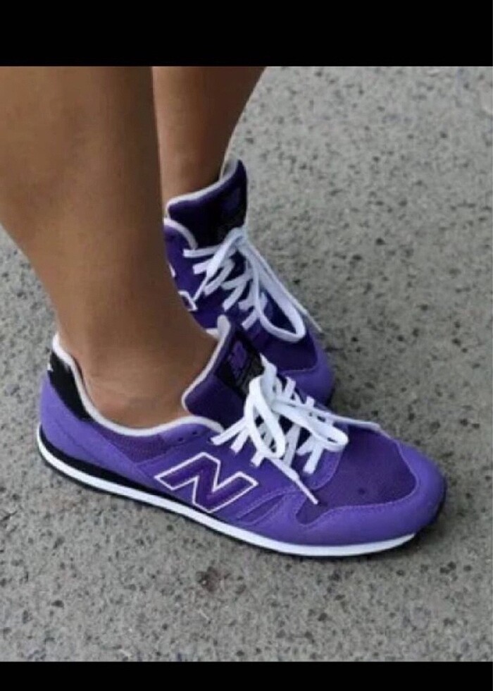 New balance 373 Mor Spor Ayakkabı - Görsel 3