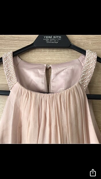 Forever New Forever New Pudra Pembe Halter Yaka Şifon Abiye Gece Elbisesi