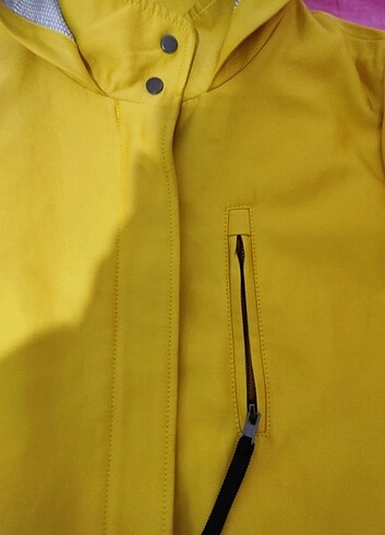 m Beden sarı Renk Zara Sarı Mevsimlik Ceket Mont 