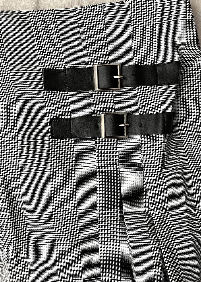 Ekose Mini Etek - Görsel 2