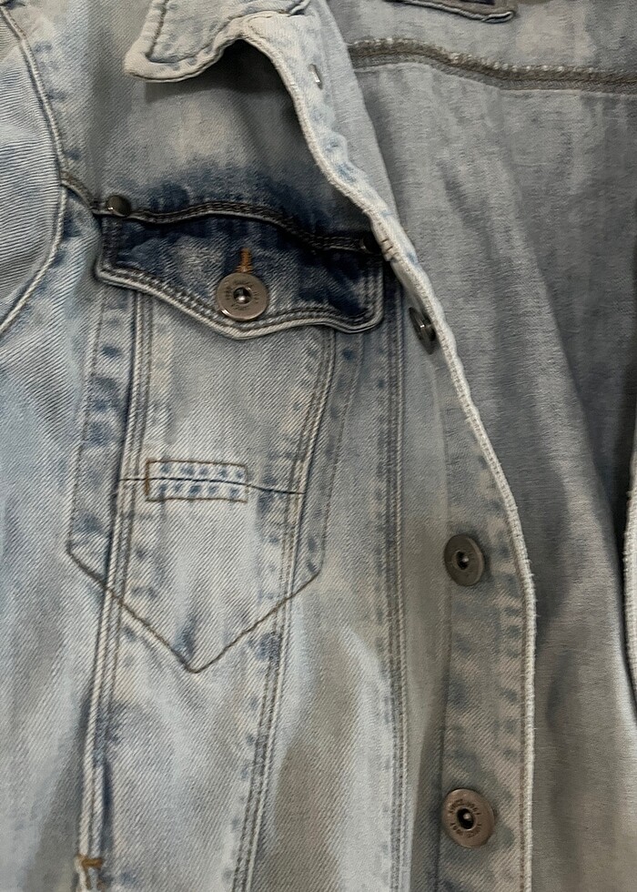 Vintage Kot Ceket - Görsel 3