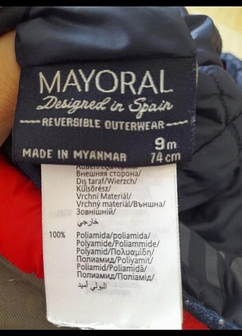 Mayoral çift taraflı şişme yelek - Görsel 5