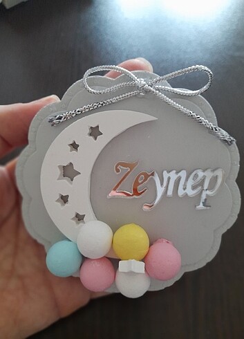 12 adet ZEYNEP yazılı magnet.  - Görsel 3