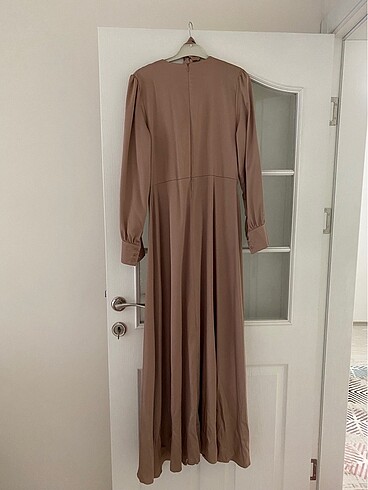xl Beden camel Renk Tesettür elbise