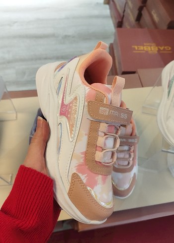 Kız Çocuk Renkli Bağcıksız Spor Ayakkabı - Görsel 2