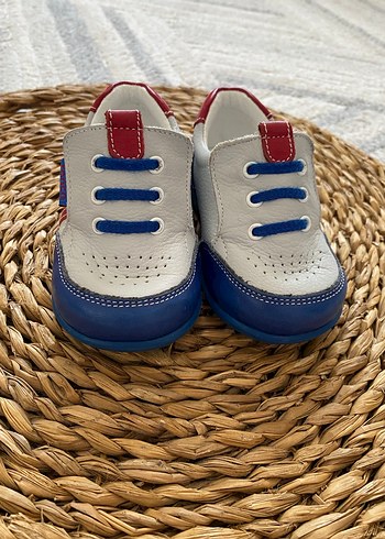 Gri-Beyaz Erkek Bebek İlk Adım Ayakkabısı tanca life - Görsel 2