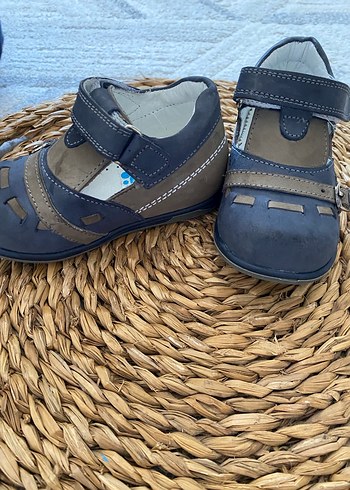 Mavi Erkek Bebek İlk Adım Ayakkabısı - Görsel 3