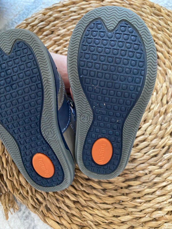 Mavi Erkek Bebek İlk Adım Ayakkabısı - Görsel 4