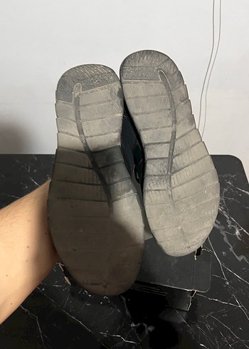 Siyah Bağcıklı Erkek Spor Ayakkabı - Görsel 4