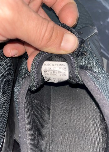 Siyah Bağcıklı Erkek Spor Ayakkabı - Görsel 7