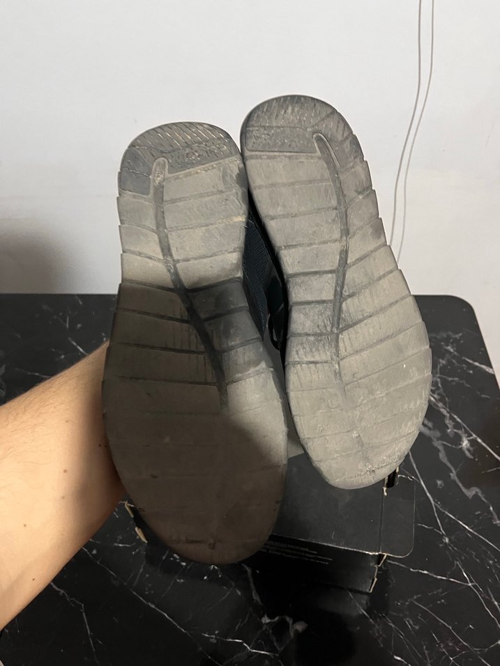 Siyah Bağcıklı Erkek Spor Ayakkabı - Görsel 4