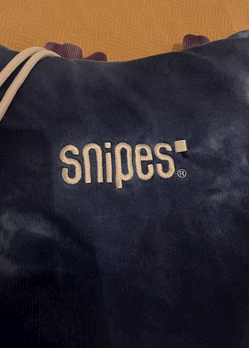 Kadın Mor Batik Desenli Kapüşonlu Sweatshirt - Görsel 3