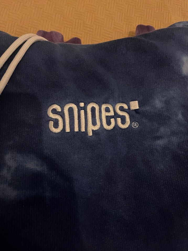 Kadın Mor Batik Desenli Kapüşonlu Sweatshirt - Görsel 3