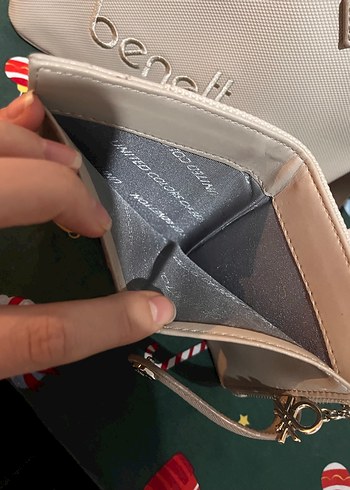 Benetton Çanta ve Kartlık Seti - Görsel 5