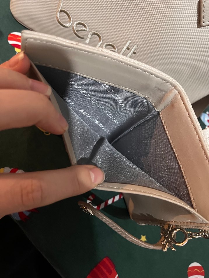 Benetton Çanta ve Kartlık Seti - Görsel 5