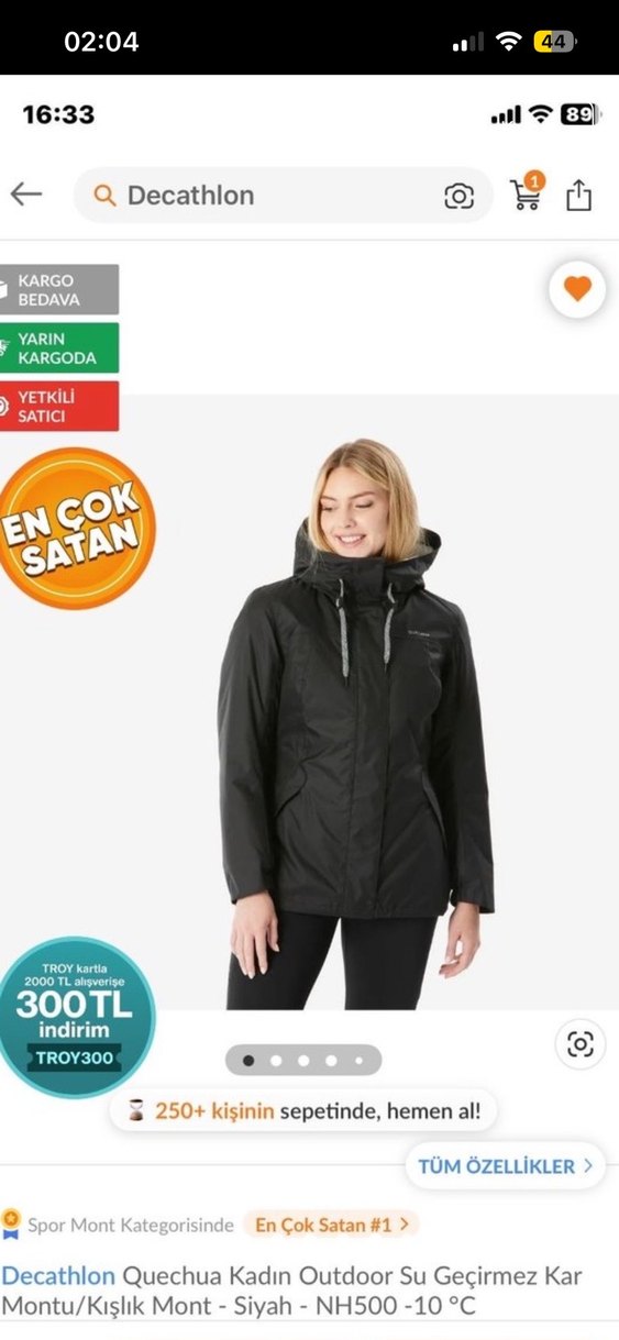 Decathlon kar montu - Görsel 5
