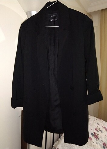 Bershka blazer siyah ceket