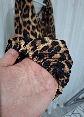 Leopar elbise