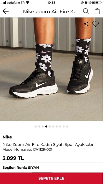 Nike zoom air fire