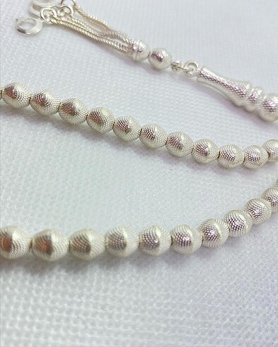 Beden SAF GÜMÜŞ TESBİH 15 GR GAZİANTEP İŞÇİLİKLİ USTA İŞİ