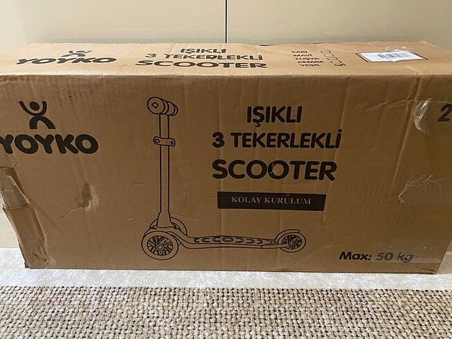  Beden Scooter sıfır