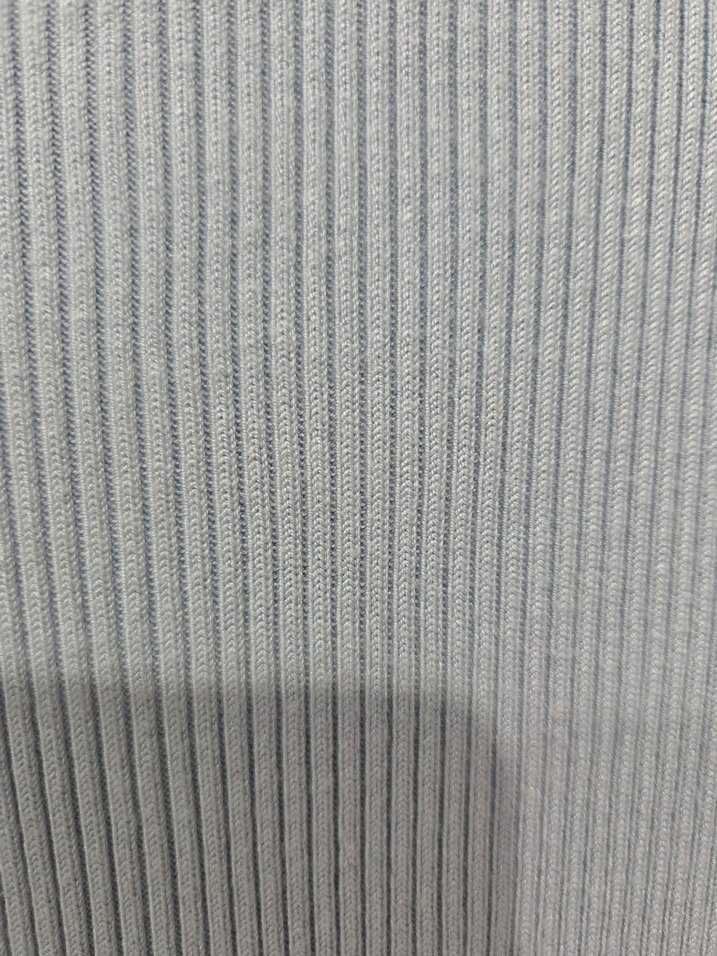 Mavi Uzun Kollu Triko Elbise - Görsel 3