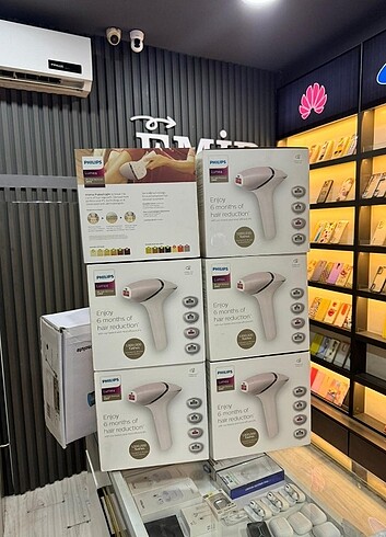 PHİLİPS LUMEA lazer 1 milyon atış sıfır birinci kalite 